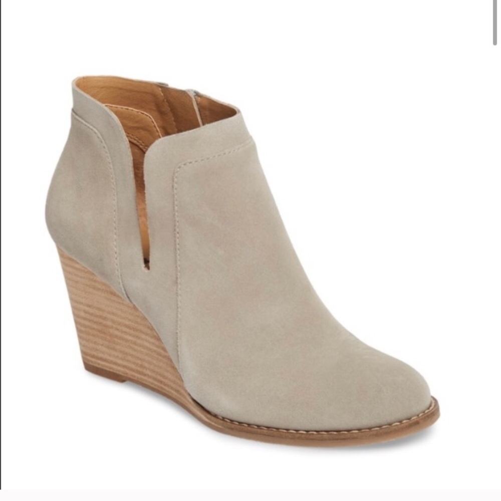 Lucky Yabba Wedge Booties